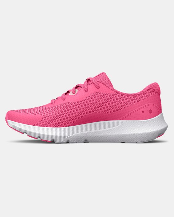 Women's UA Surge 3 Running Shoes, Pink, pdpMainDesktop image number 1